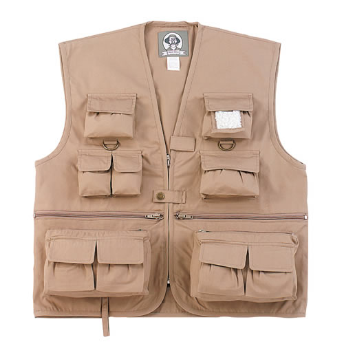 Vesta dětská UNCLE ILTY TRAVEL KHAKI vel.