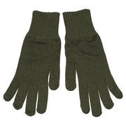 Guantes de dedos verdes ČSLA/AČR tejidos, original militar