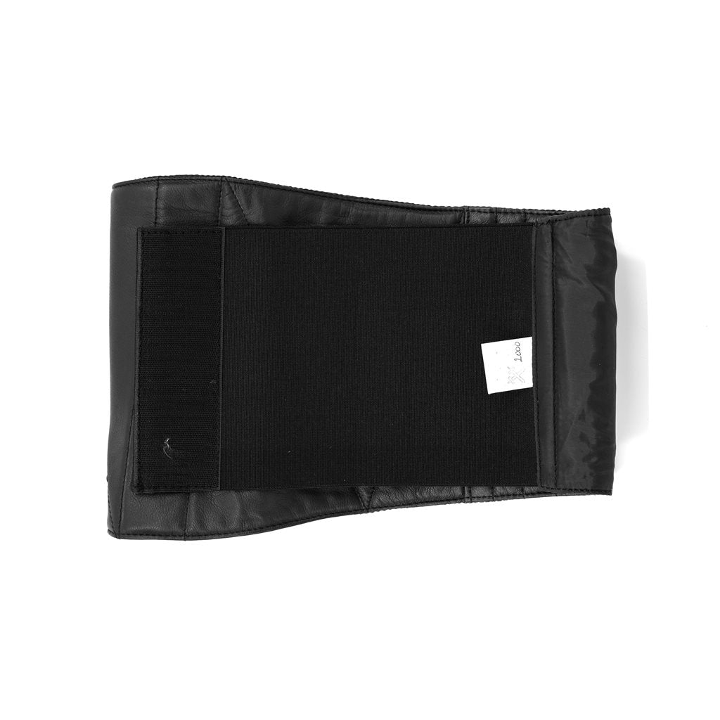 Cinturón lumbar AČR ledviňák negro, cinturón bederní militar con hebilla ajustable
