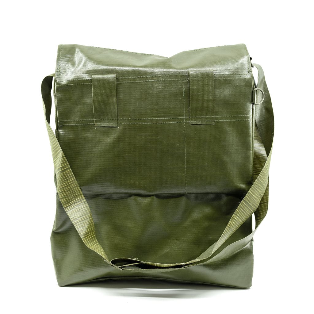 Bolsa AČR doble para máscara antigás M10 en plástico con botones
