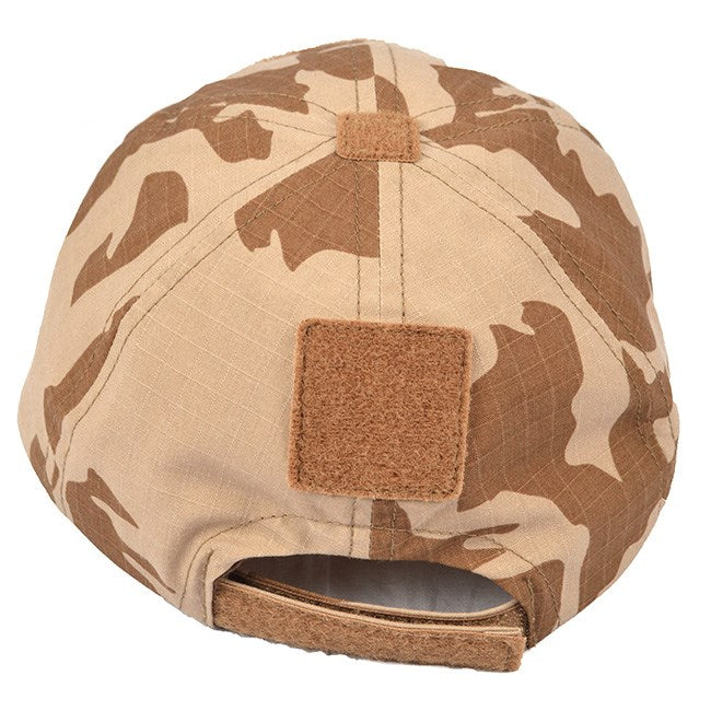 Gorra táctica OPERATOR AČR vz.95 Desert Rip-Stop, tejido rip-stop y corte béisbol