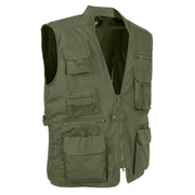 Chaleco verde Vesta Concealed con 27 bolsillos
