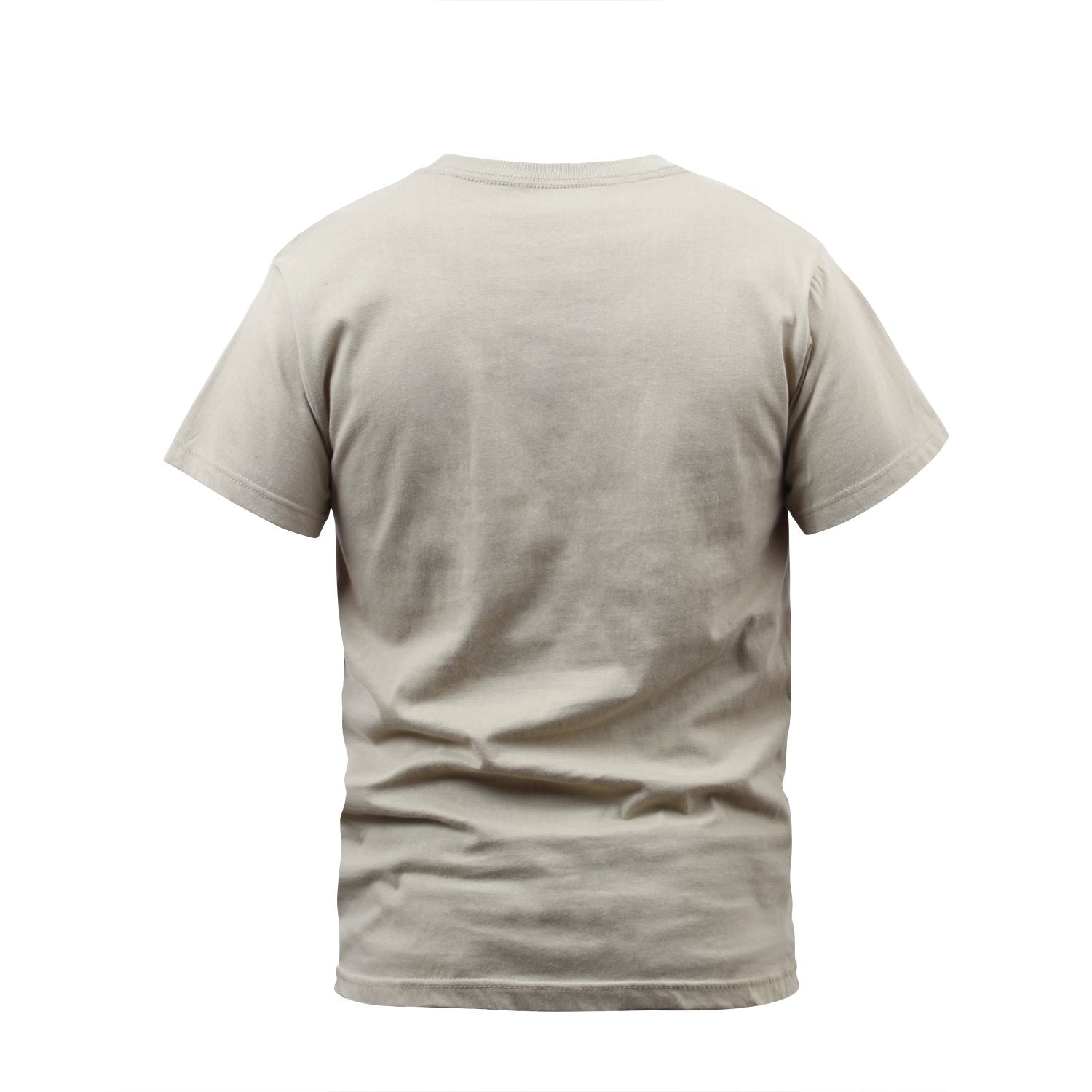 Camiseta de algodón color arena Rothco