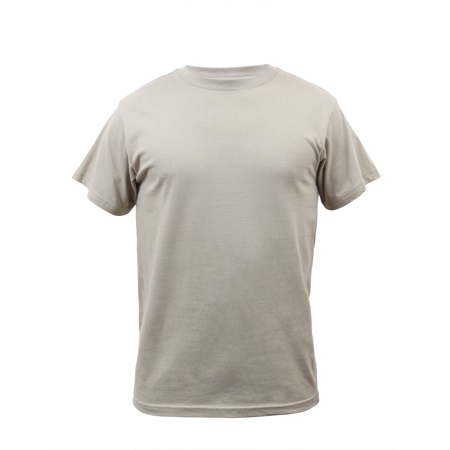 Camiseta de algodón color arena Rothco