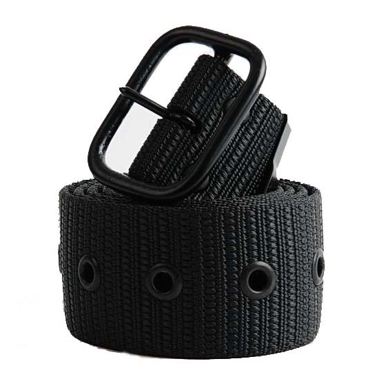 Cinturón AČR 95 negro con hebilla metálica de pasador, cinturón militar resistente