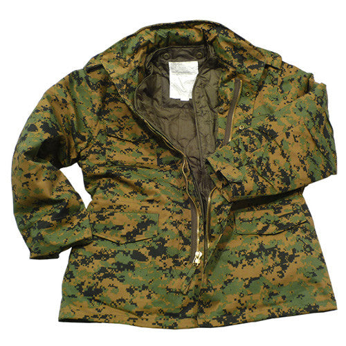 Parka US 65 con forro Digital Woodland, vista frontal del producto