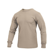 Camiseta Rothco KHAKI de manga larga en algodón