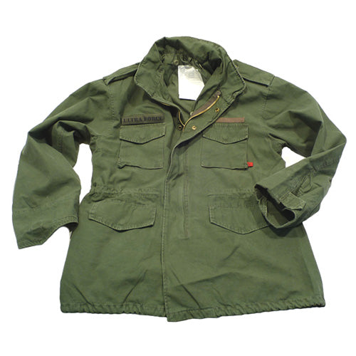 Chaqueta US M65 VAGE verde - vista delantera del modelo