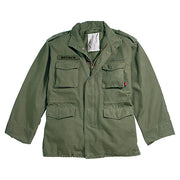 Chaqueta US M65 VAGE verde - vista delantera del modelo