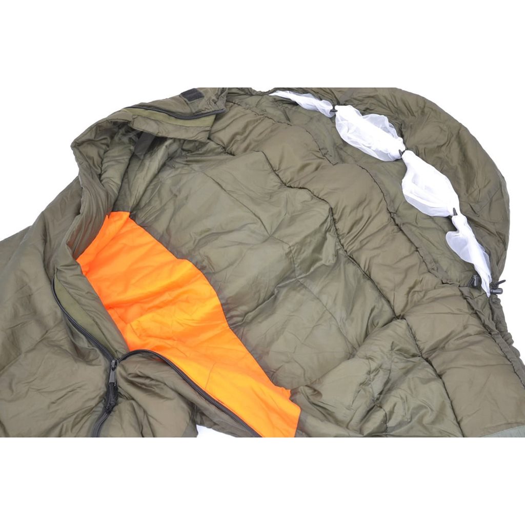 Saco de dormir AČR verano 2007 verde-naranja usado