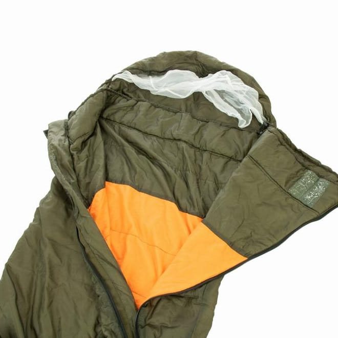 Saco de dormir AČR verano 2007 verde-naranja usado