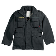 Chaqueta US M65 VAGE negra, estilo vintage para uso urbano