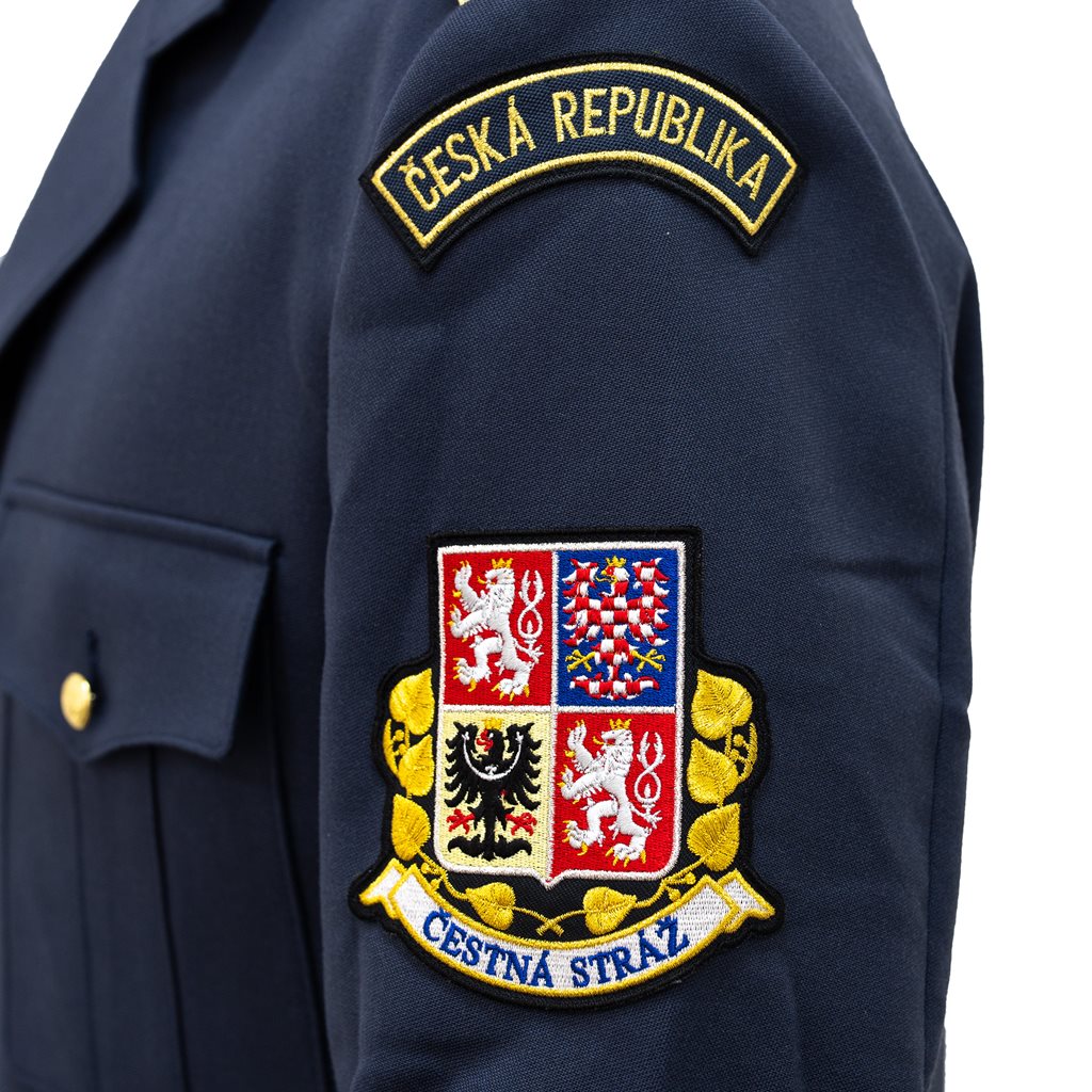 Sako azul para guardia de honor o hradní de la República Checa (modelo ceremonial)