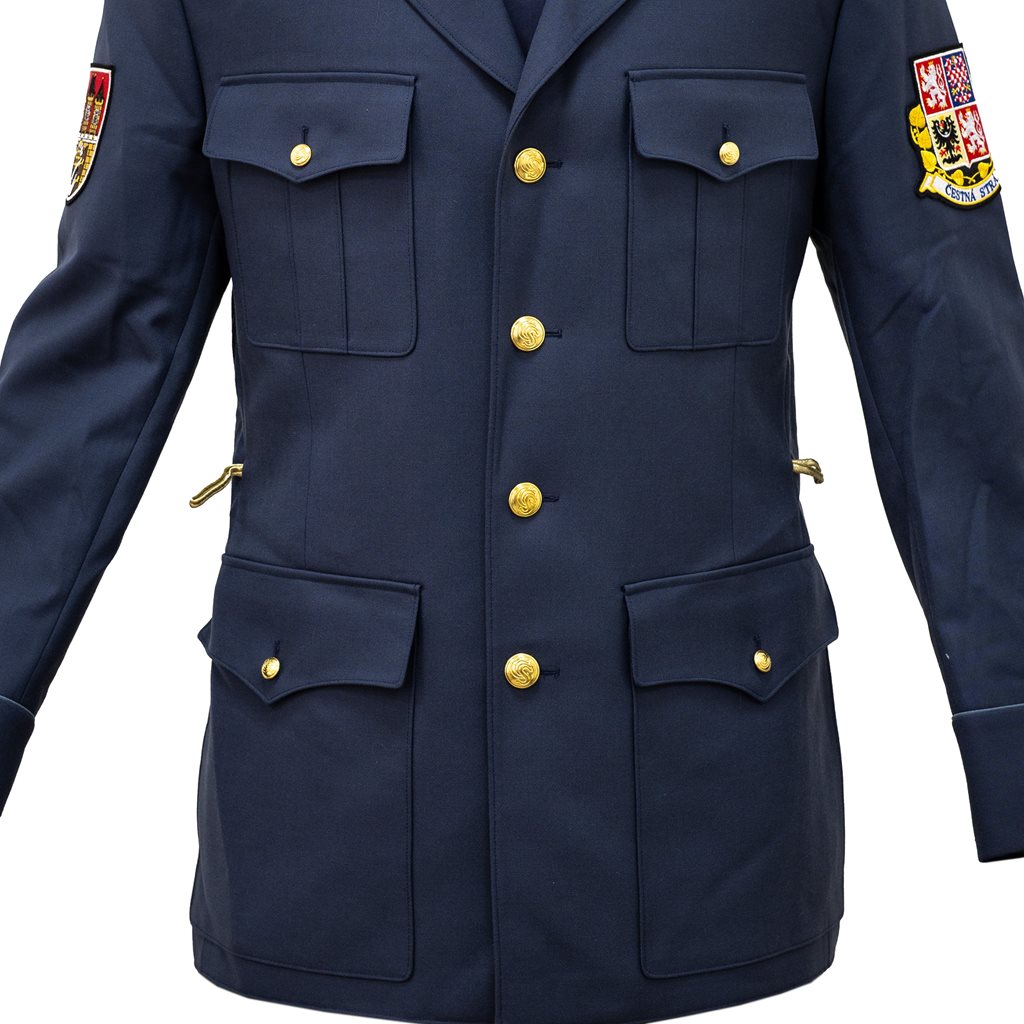 Sako azul para guardia de honor o hradní de la República Checa (modelo ceremonial)