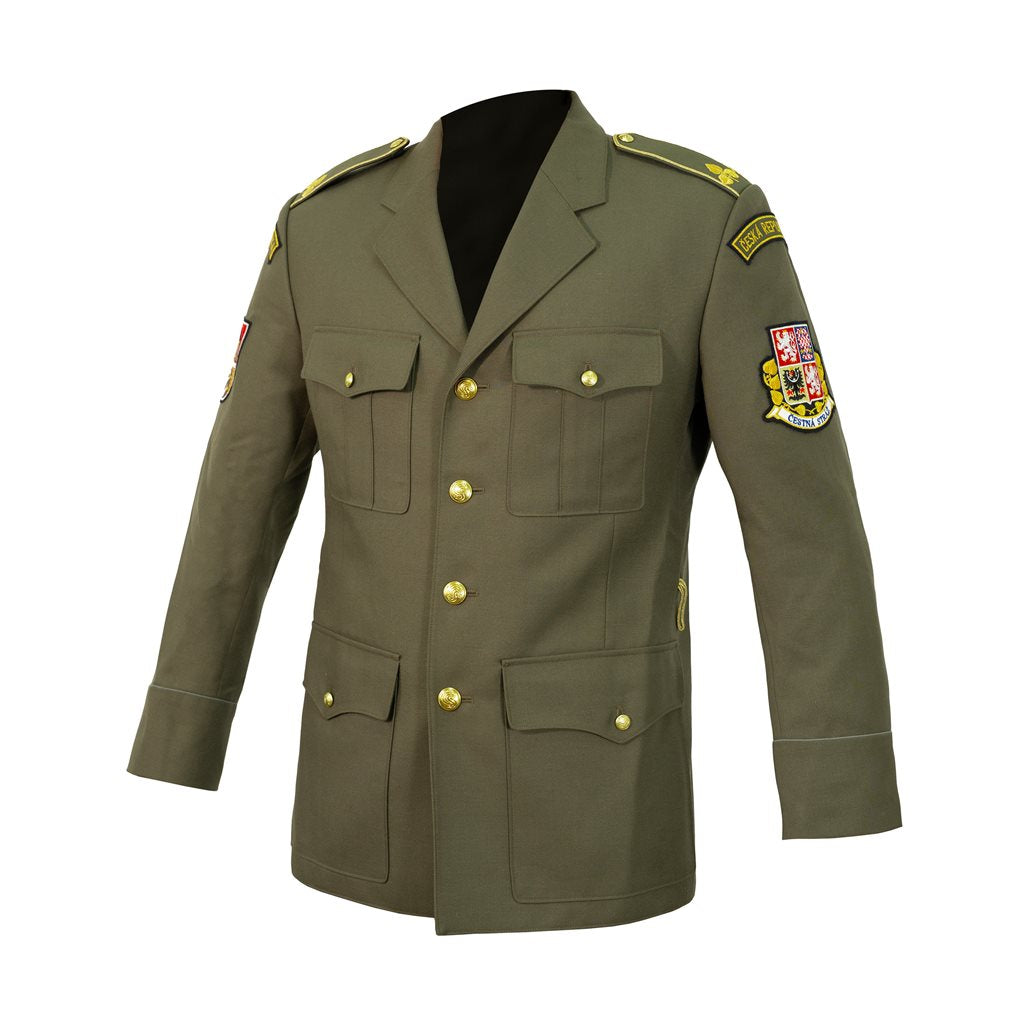 Chaqueta de la Guardia de Honor de la República Checa, color verde