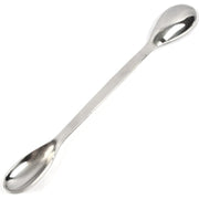 Cuchara medidora doble de acero inoxidable 215 mm 3/5 ml