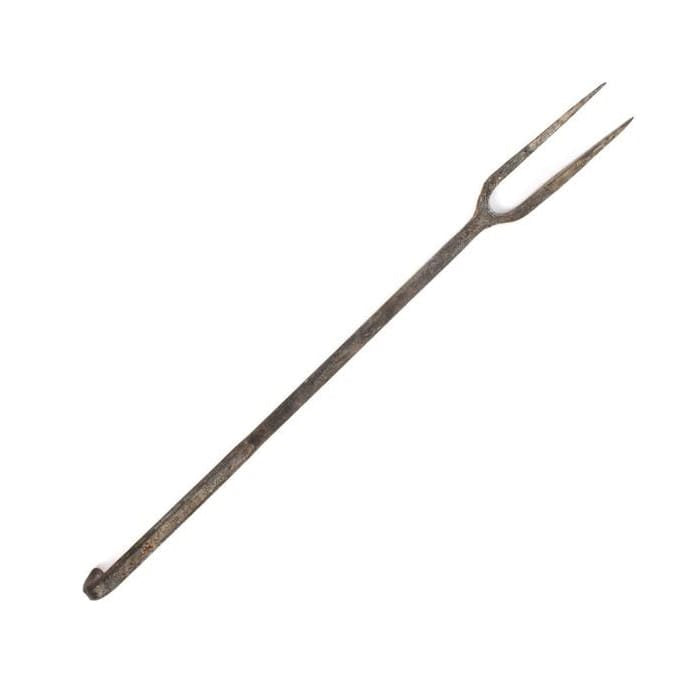 Tenedor de carne usado, consultar imagen para estado. Identificador 862602