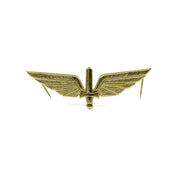 Insignia SLOVENSKO letectvo dorada, distintivo de la aviación eslovaca