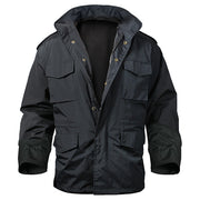 Chaqueta M65 STORM resistente al agua negra
