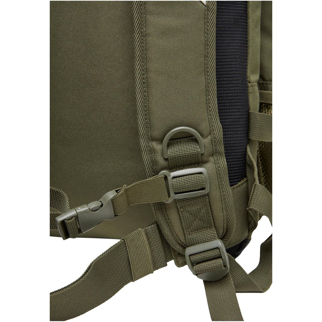 Mochila LOUIS UNI LAPTOP 20 L verde con doble compartimento y funda acolchada para portátil hasta 15 pulgadas