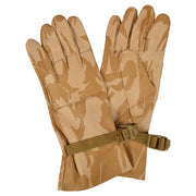 Guantes británicos usados 5 dedos DPM Desert de piel de canguro