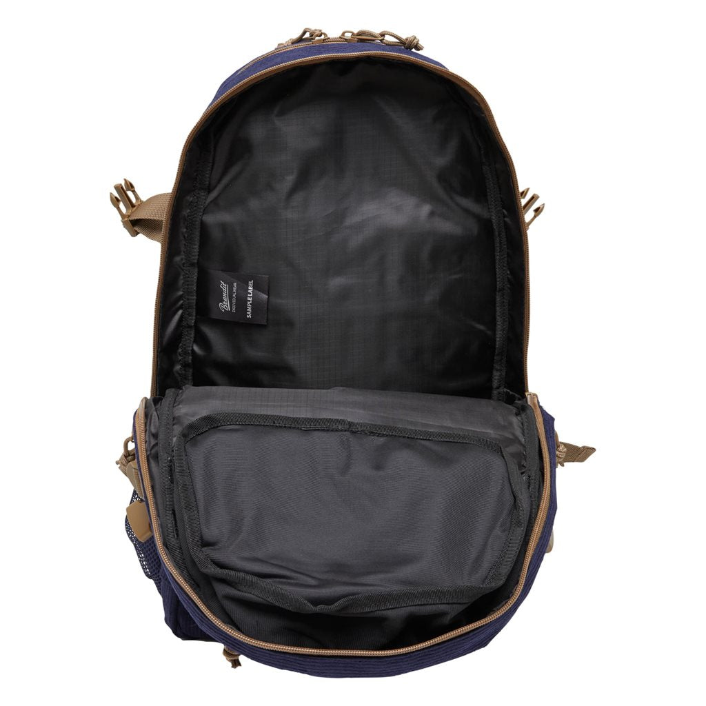Mochila azul LOUIS CORD 20 litros con compartimento acolchado para portátil hasta 15 pulgadas
