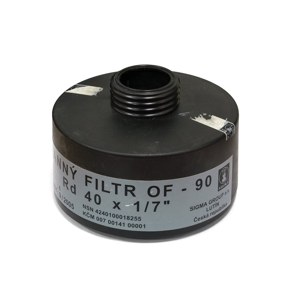Filtro AČR OF-90 usado sin tapa