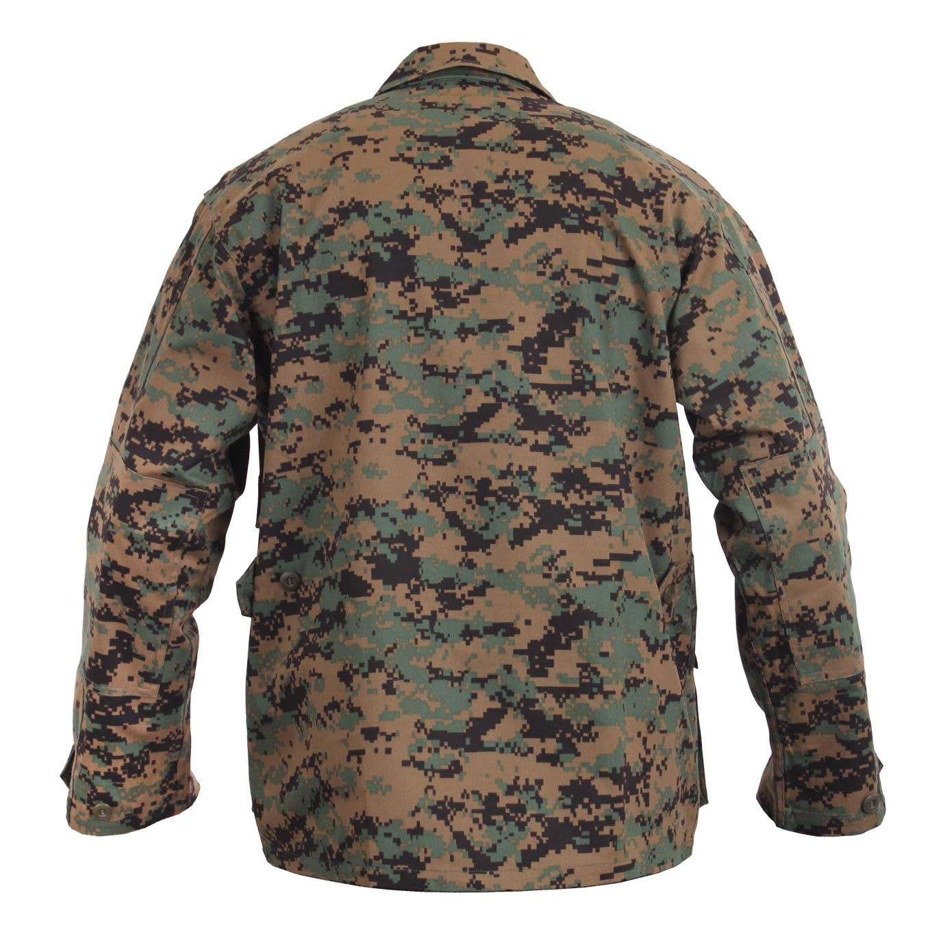 Chaqueta BDU US Digital Woodland Rothco - camuflaje digital y confección de alta calidad
