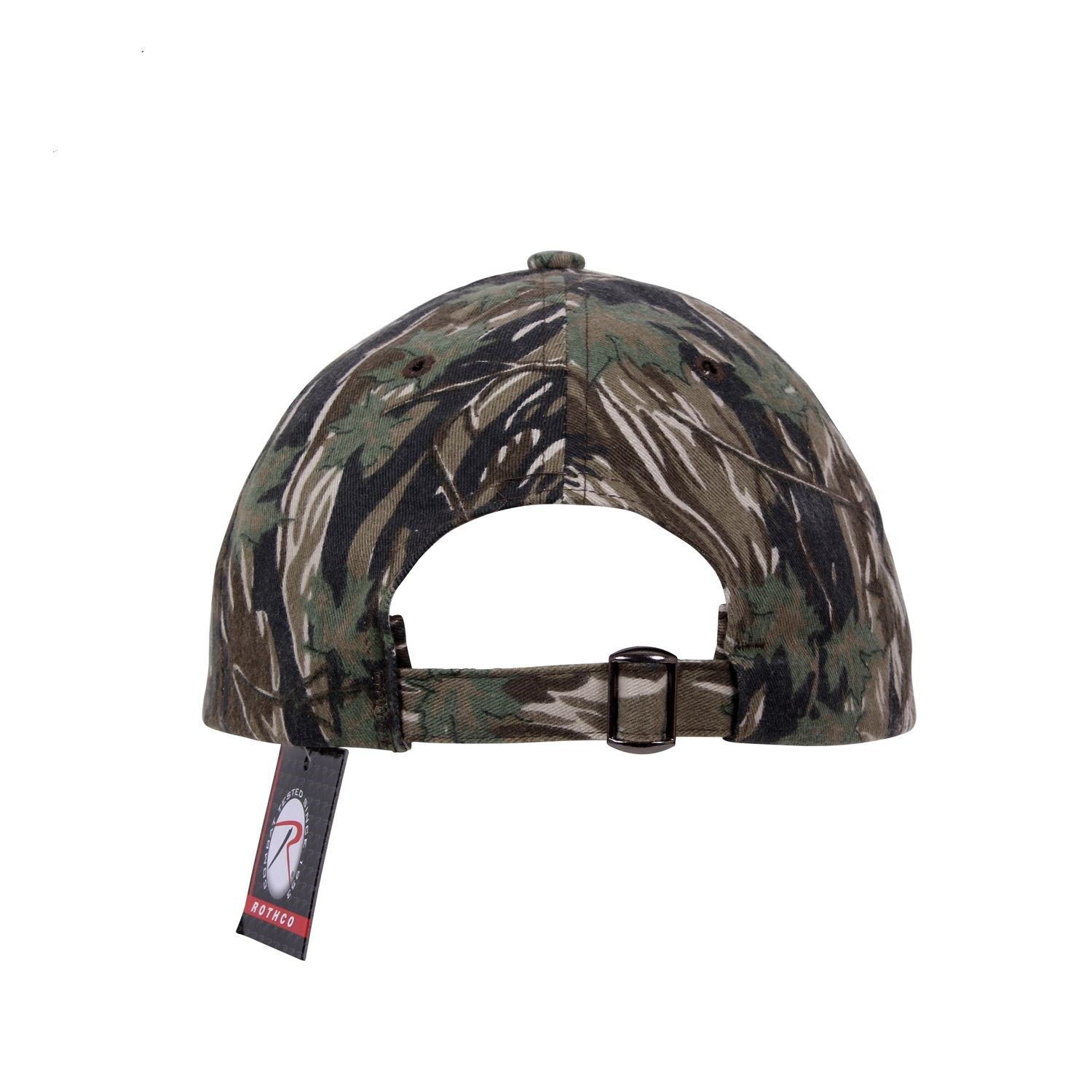Gorra de béisbol SMOKEY BRANCH de 5 paneles, perfil bajo y ajuste con hebilla metálica