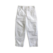 Pantalones de cocinero AČR blancos con cinta