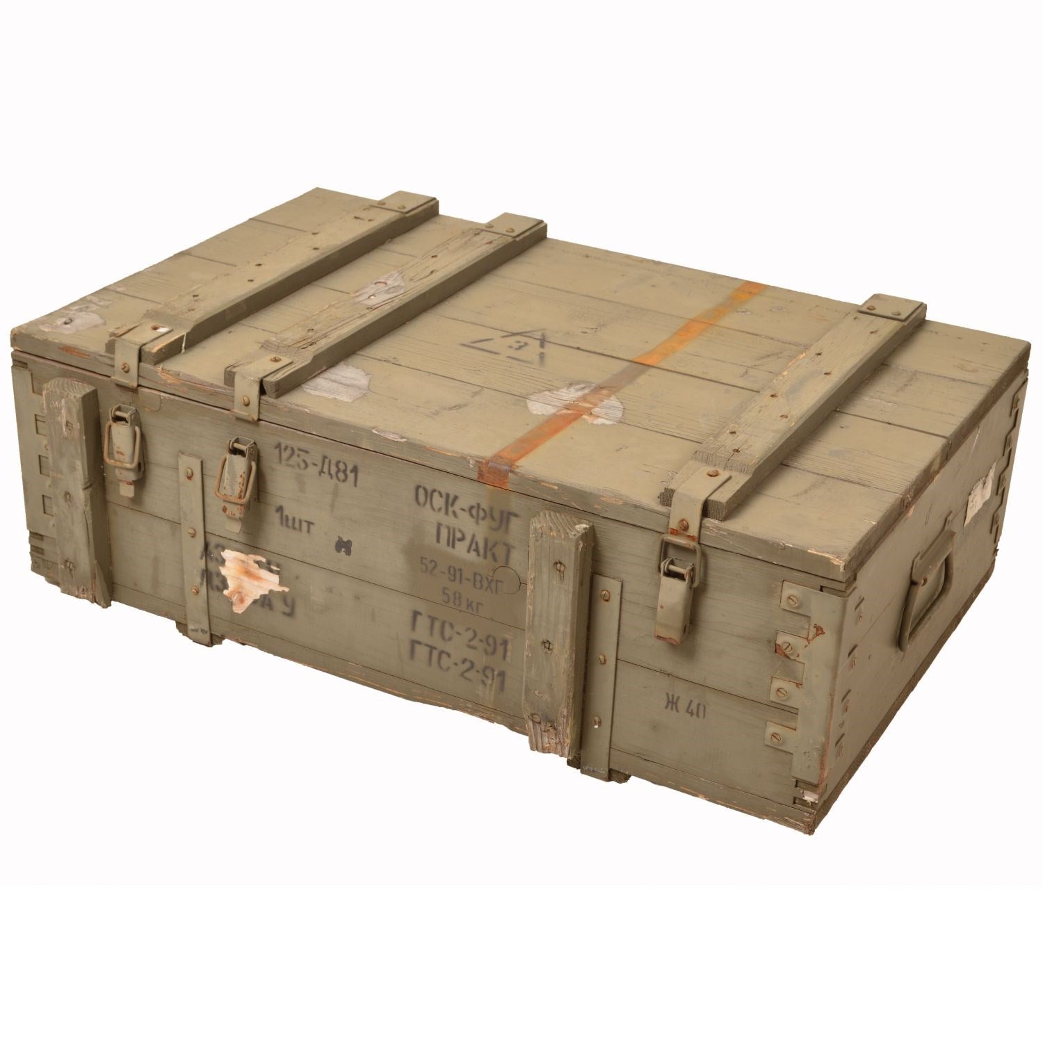 Caja de madera 125 D-81 usada