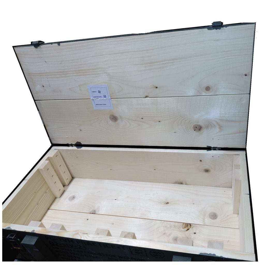 Caja de madera de munición PG-7VM PRACTICE-T usada