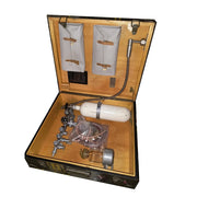 Inhalador de oxígeno KIP en caja de madera tipo maletín (51 x 44 x 18 cm)