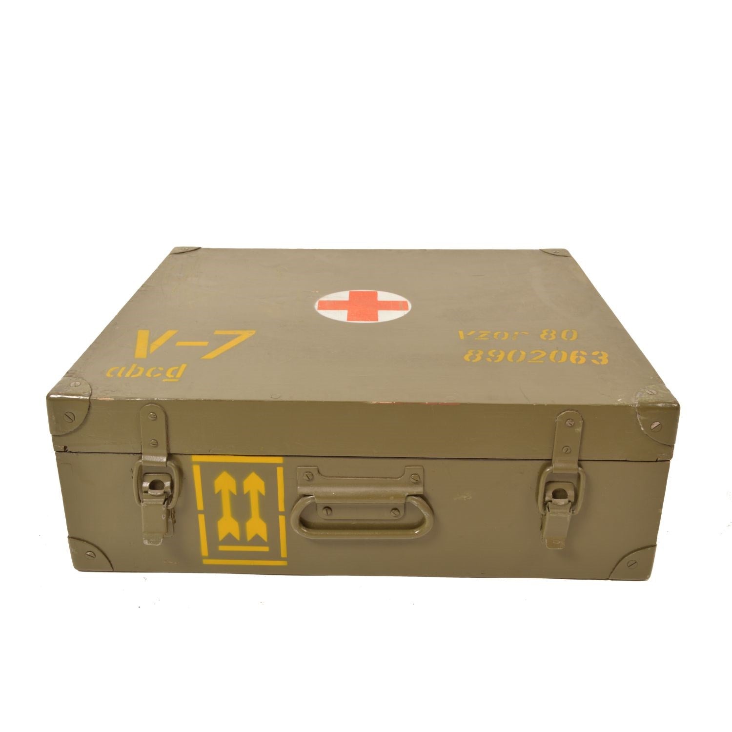 Inhalador de oxígeno KIP en caja de madera tipo maletín (51 x 44 x 18 cm)