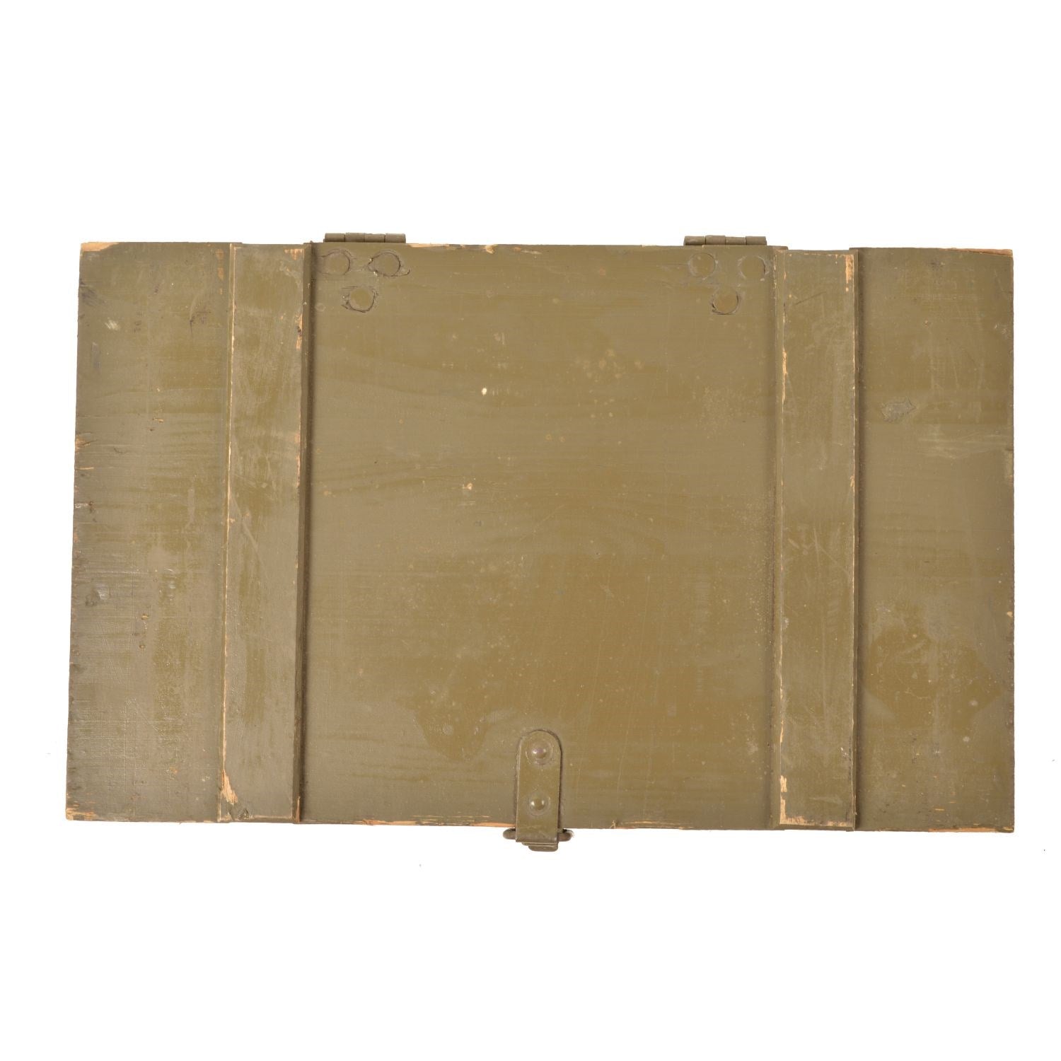 Caja de madera usada con tapa para granadas F-1, identificador 87027929