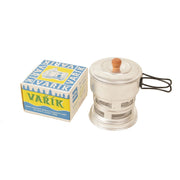 Hornillo plegable VAŘÍK de alcohol en aluminio, ideal para acampada - 8708984