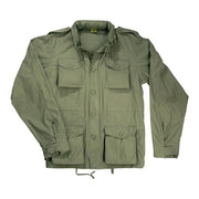 Chaqueta ligera VAGE US M65 Sage en estilo militar lavado