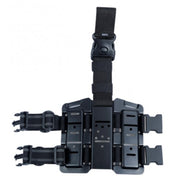 Fijación muslo PTZ 875 negro compatible con PALS/MOLLE