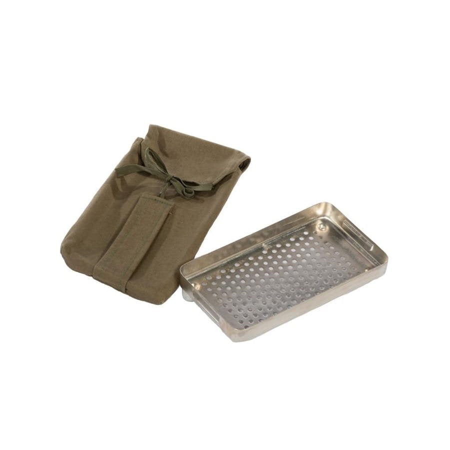 Bandeja para esterilizador de instrumentos pequeña 22 x 12 x 6 cm con estuche