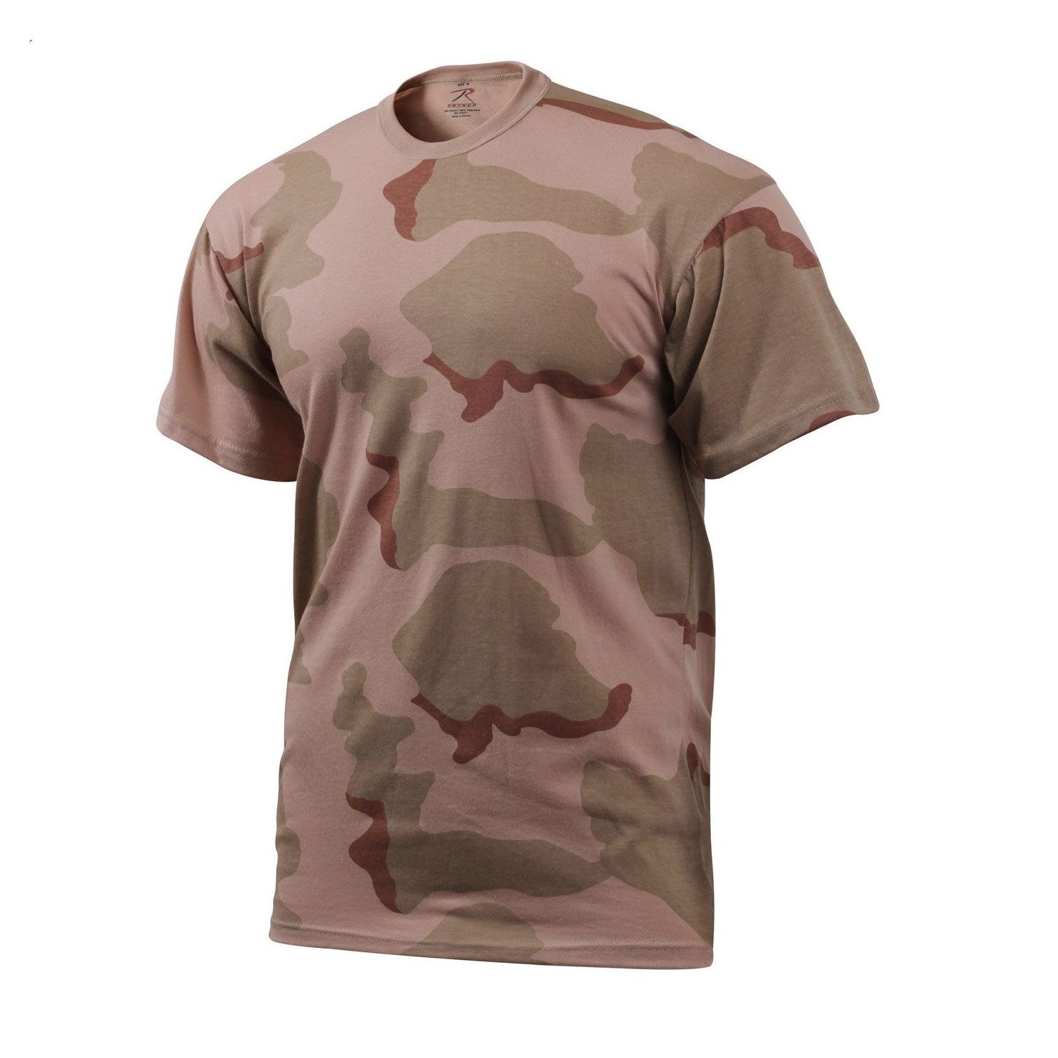 Camiseta camuflaje Rothco, 60 % algodón 40 % poliéster
