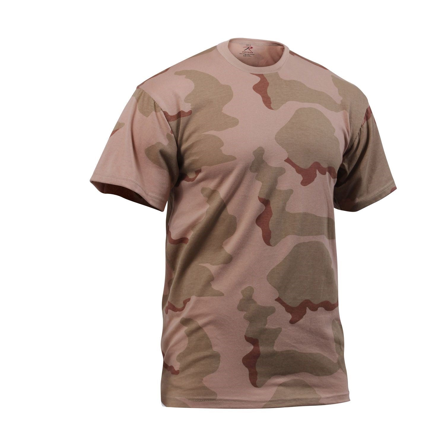 Camiseta camuflaje Rothco, 60 % algodón 40 % poliéster