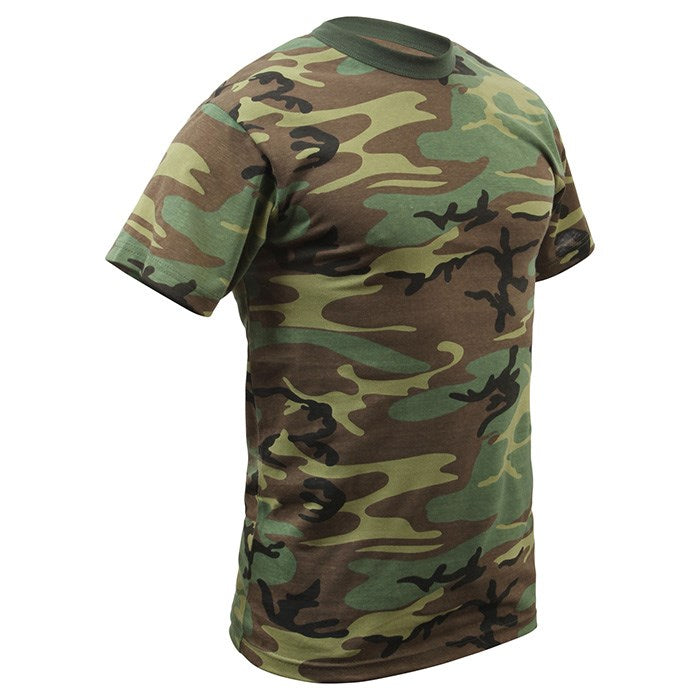 Camiseta camuflaje Rothco 60% algodón 40% poliéster