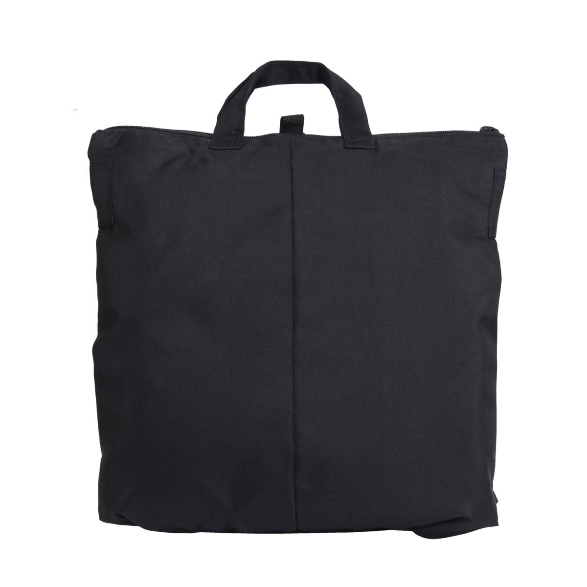 Bolsa para casco negra con interior acolchado y dos bolsillos exteriores