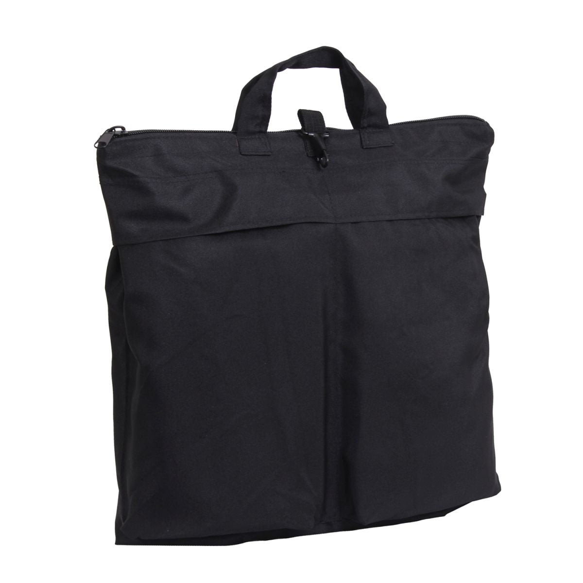 Bolsa para casco negra con interior acolchado y dos bolsillos exteriores