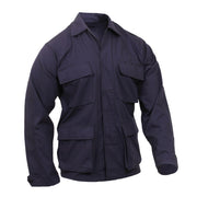 Chaqueta BDU US Rothco rip-stop 100% algodon color marino