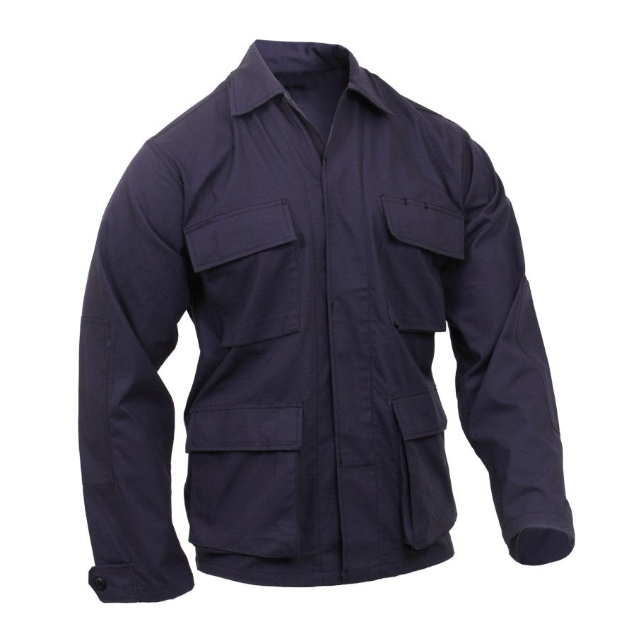 Chaqueta BDU US Rothco rip-stop 100% algodon color marino