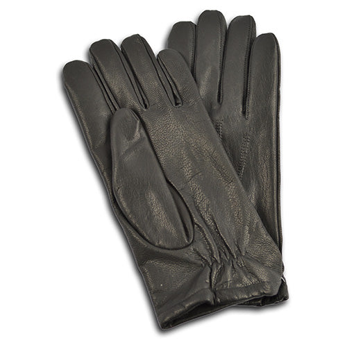 Guantes AČR piel de cabra 2009 negros, par de guantes militares