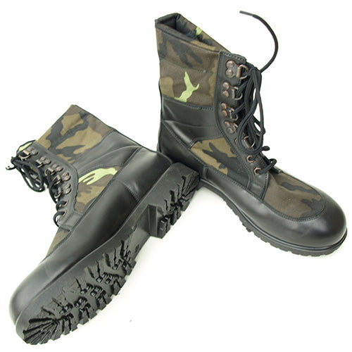 Botas AČR vz.95 camufladas, nuevas, cierre de cordones, diseño vz.95