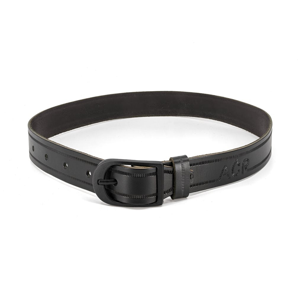 Cinturón AČR vz.97 de cuero negro para pantalones
