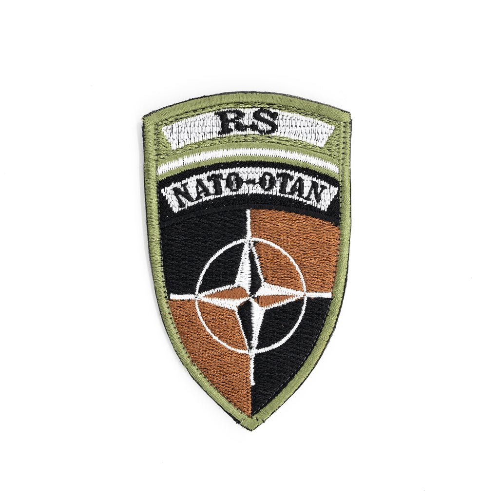 Parche NATO-OTAN con velcro Nášivka RS